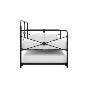 DHP Bradford Metal Daybed - Black - Twin