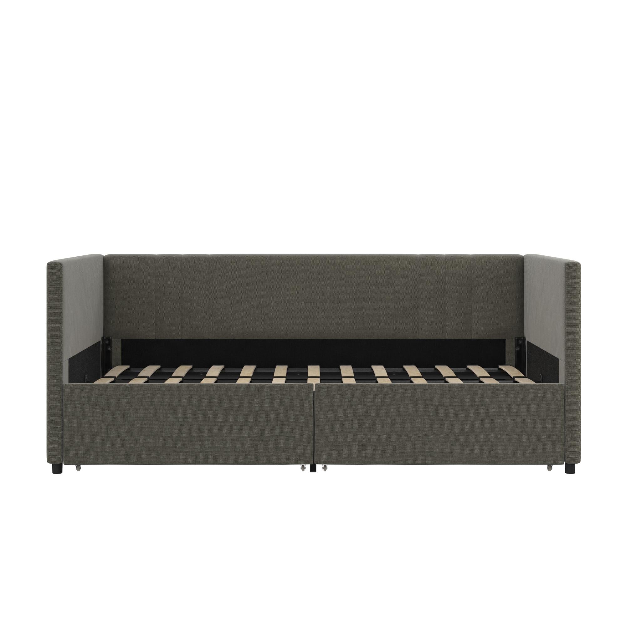 DHP Wynn Upholstered Daybed - Light Gray