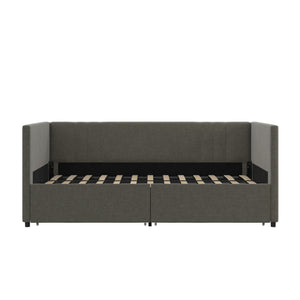 DHP Wynn Upholstered Daybed - Light Gray