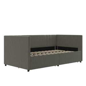 DHP Wynn Upholstered Daybed - Light Gray