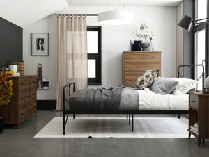 DHP Bradford Metal Bed Frame - Black - Full
