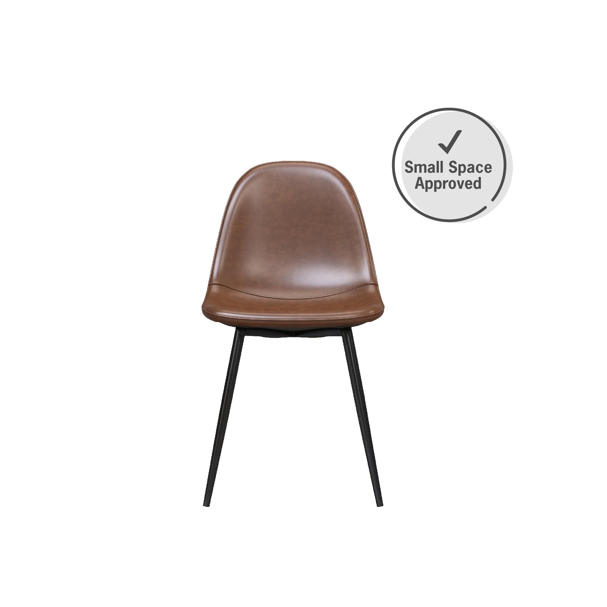 RealRooms Brandon Dining Chair, Set of 4 - Camel