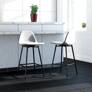 RealRooms Brandon Counter Height Bar Stool - Gray