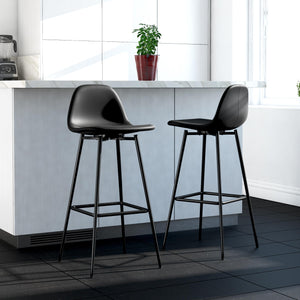 RealRooms Brandon Bar Stool - Black