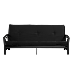 DHP Carson 6" Polyester Futon Mattress - Black - Full