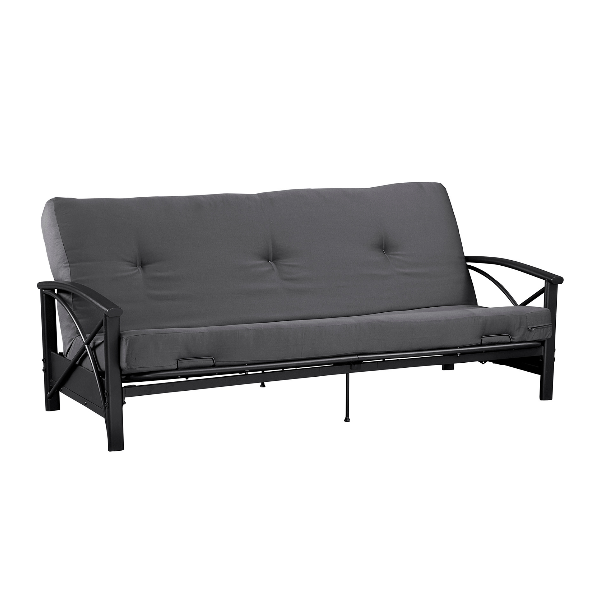 DHP Carson 6" Polyester Futon Mattress - Gray - Full