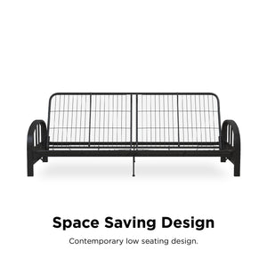 DHP Aiden Metal Futon Frame - Black
