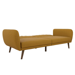 Novogratz Brittany Futon Sofa Bed - Mustard