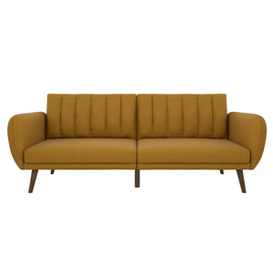 Novogratz Brittany Futon Sofa Bed - Mustard