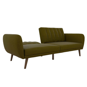 Novogratz Brittany Futon Sofa Bed - Green
