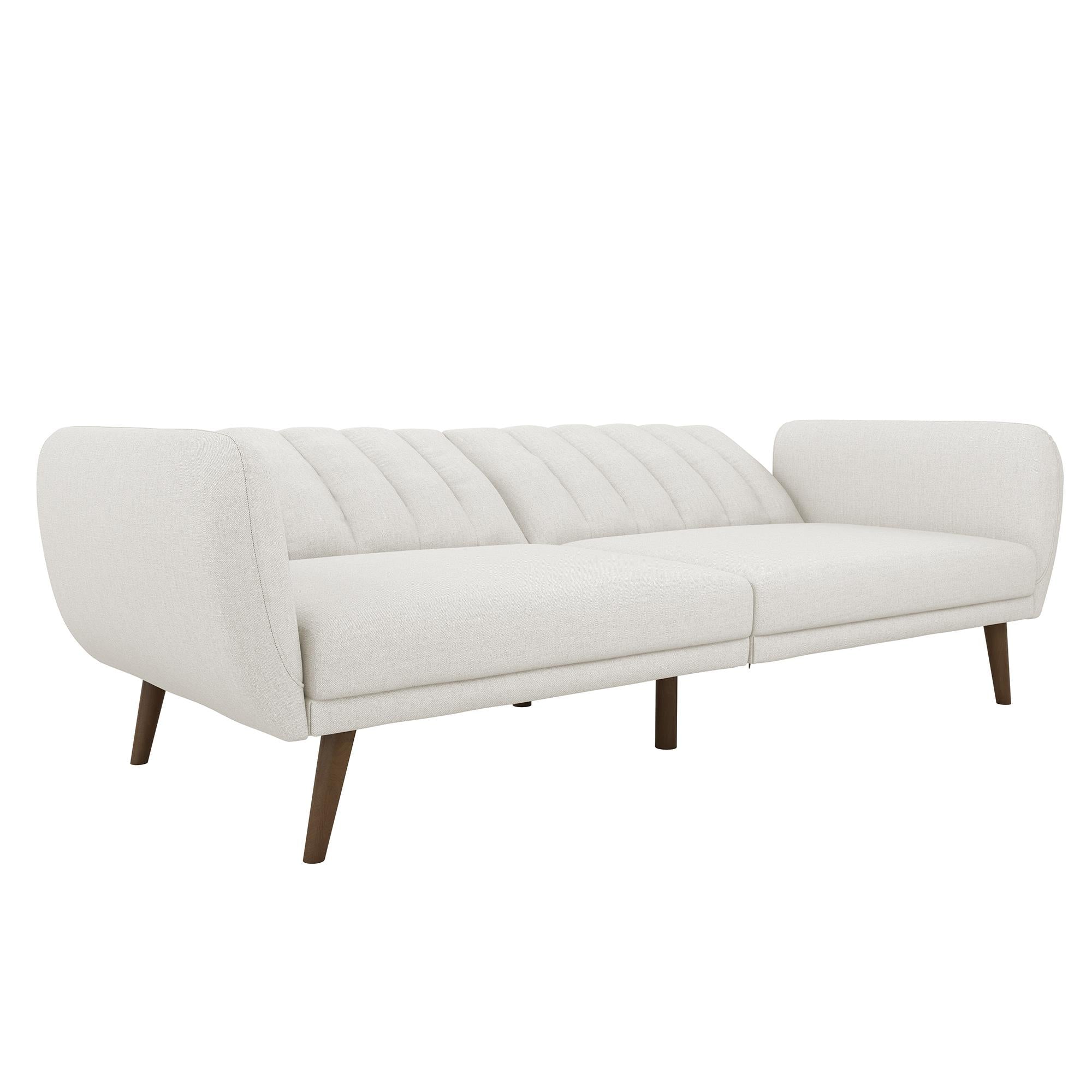 Novogratz Brittany Futon Sofa Bed - Light Gray