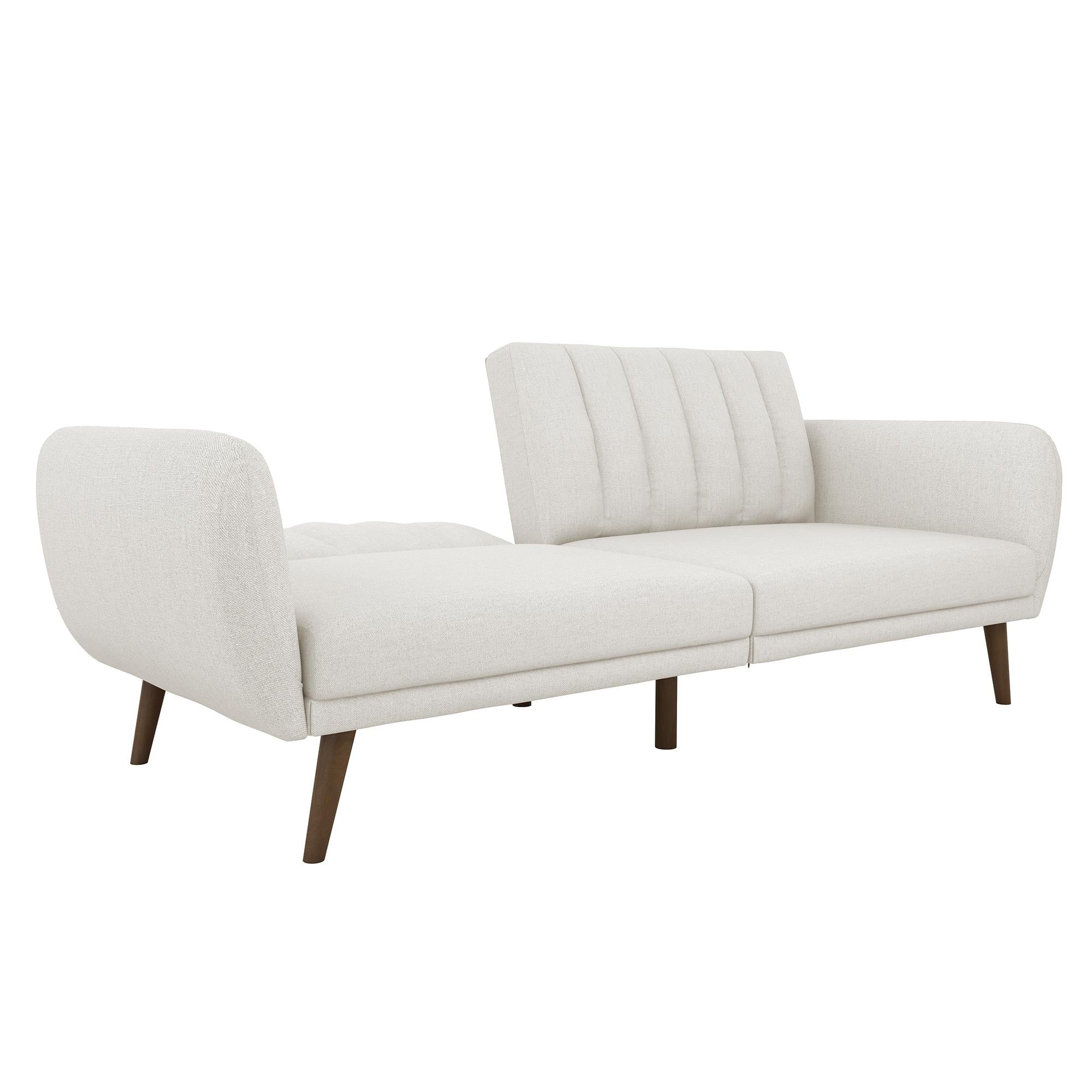 Novogratz Brittany Futon Sofa Bed - Light Gray