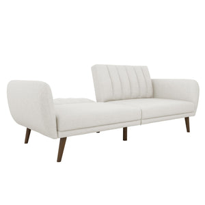 Novogratz Brittany Futon Sofa Bed - Light Gray