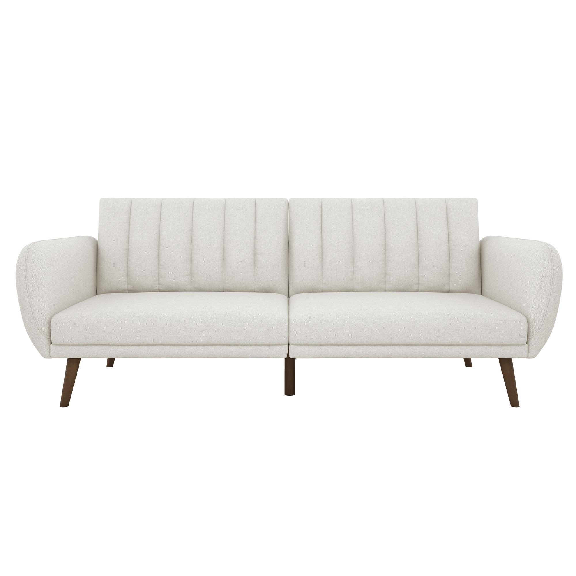 Novogratz Brittany Futon Sofa Bed - Light Gray