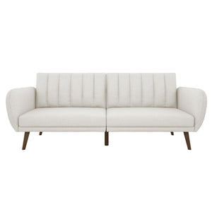 Novogratz Brittany Futon Sofa Bed - Light Gray