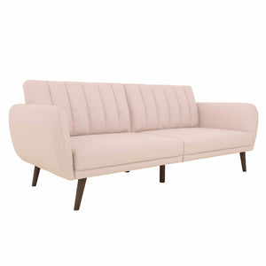Novogratz Brittany Futon Sofa Bed - Pink