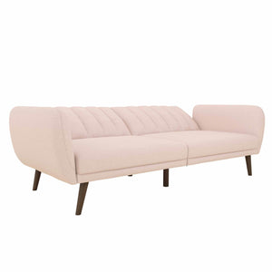 Novogratz Brittany Futon Sofa Bed - Pink