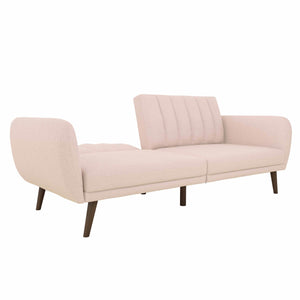 Novogratz Brittany Futon Sofa Bed - Pink