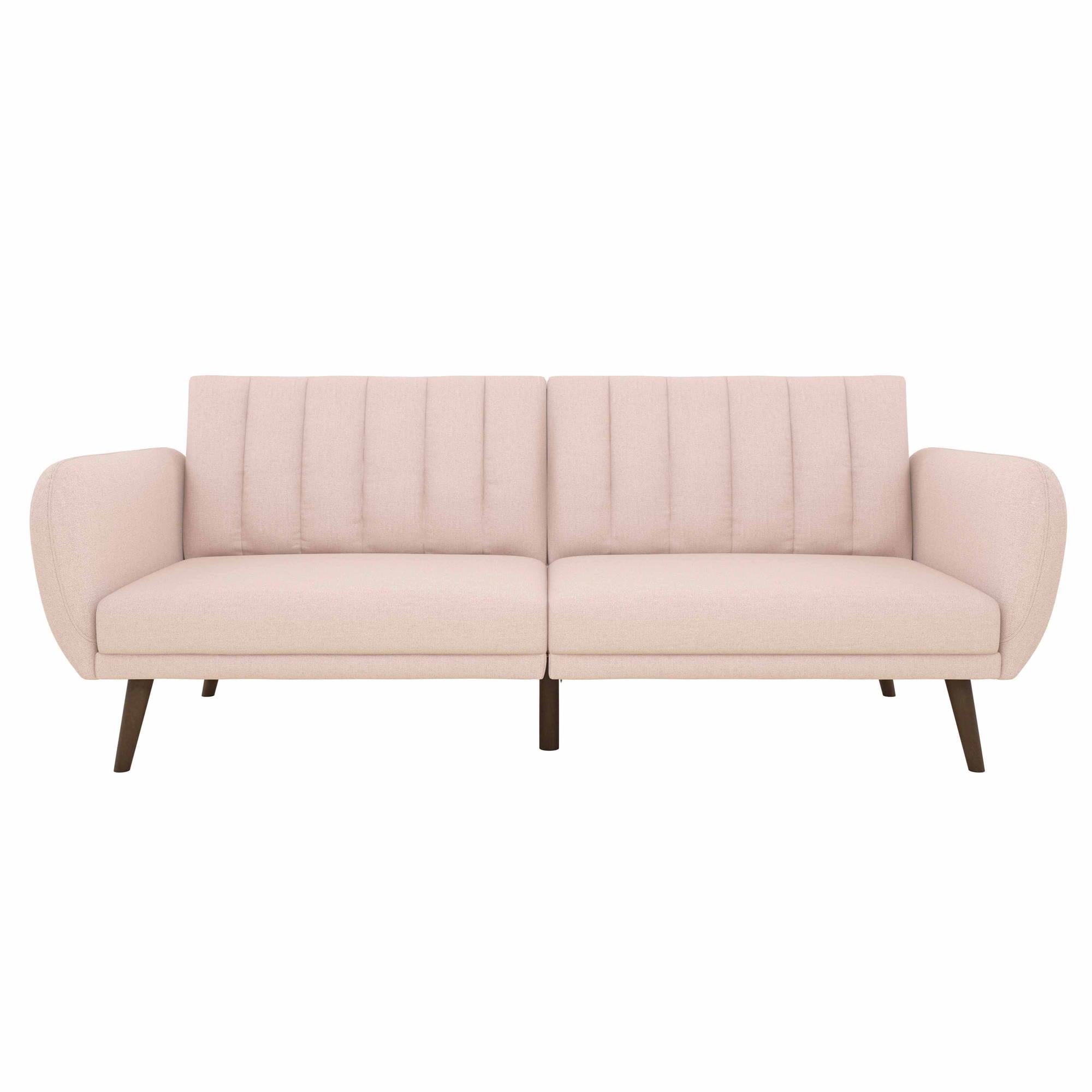 Novogratz Brittany Futon Sofa Bed - Pink