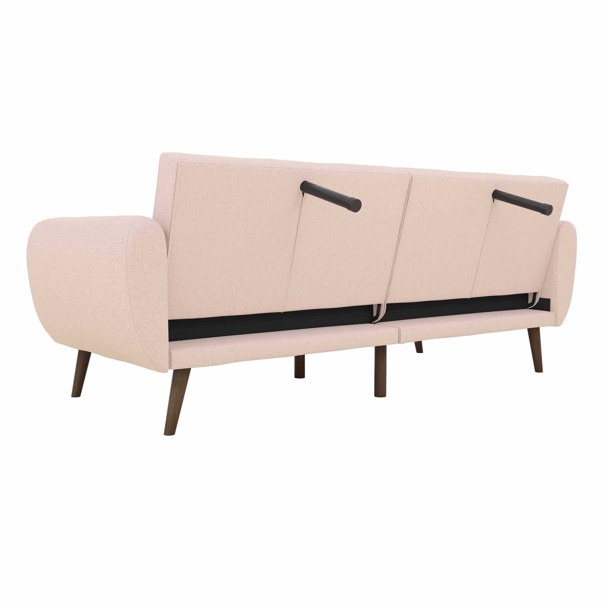 Novogratz Brittany Futon Sofa Bed - Pink
