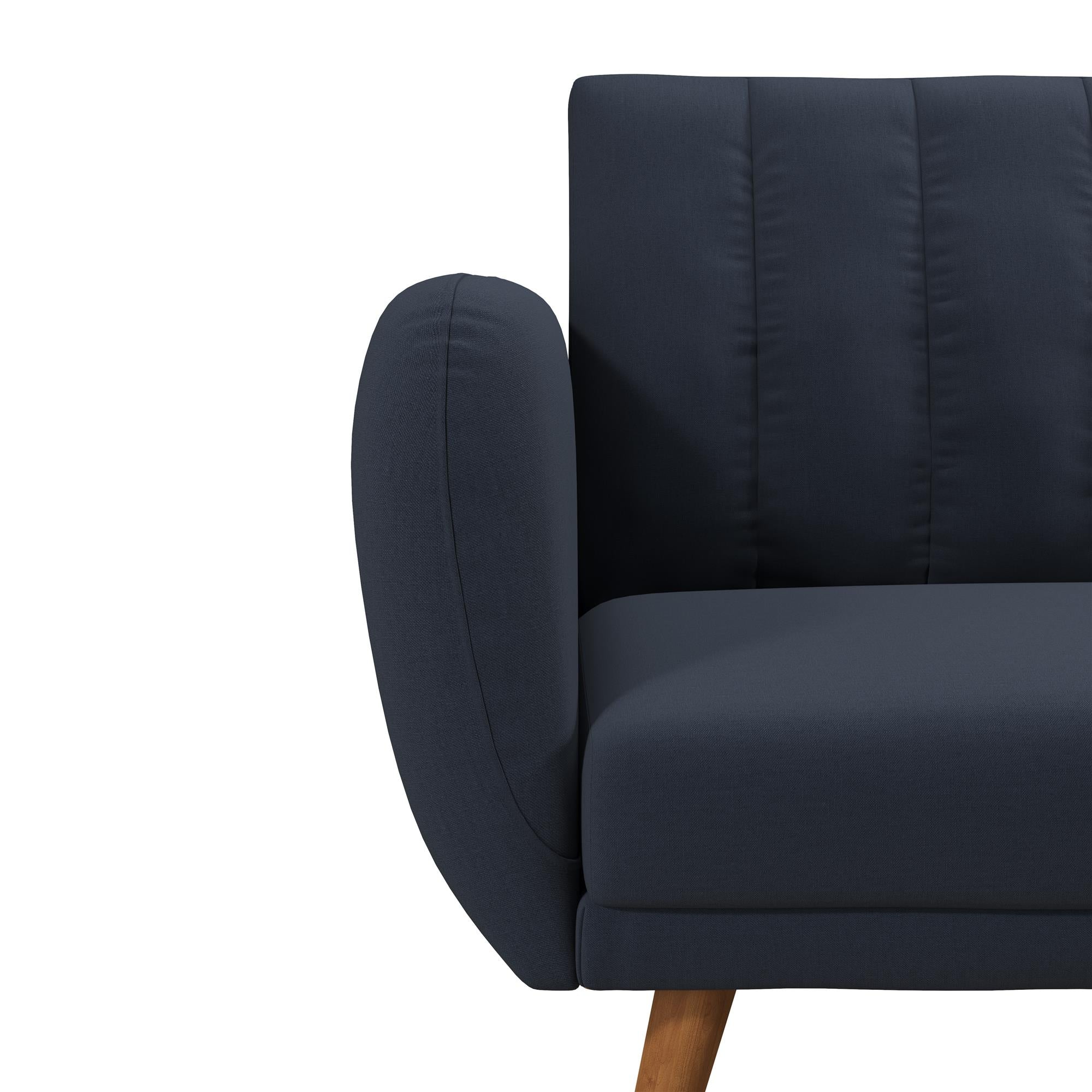 Novogratz Brittany Futon Sofa Bed - Navy