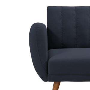Novogratz Brittany Futon Sofa Bed - Navy