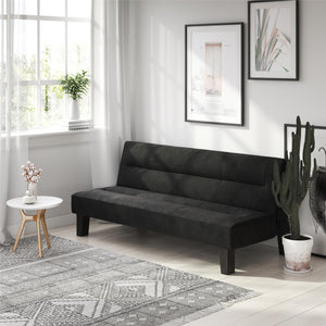 DHP Kebo Futon Sofa Bed - Black