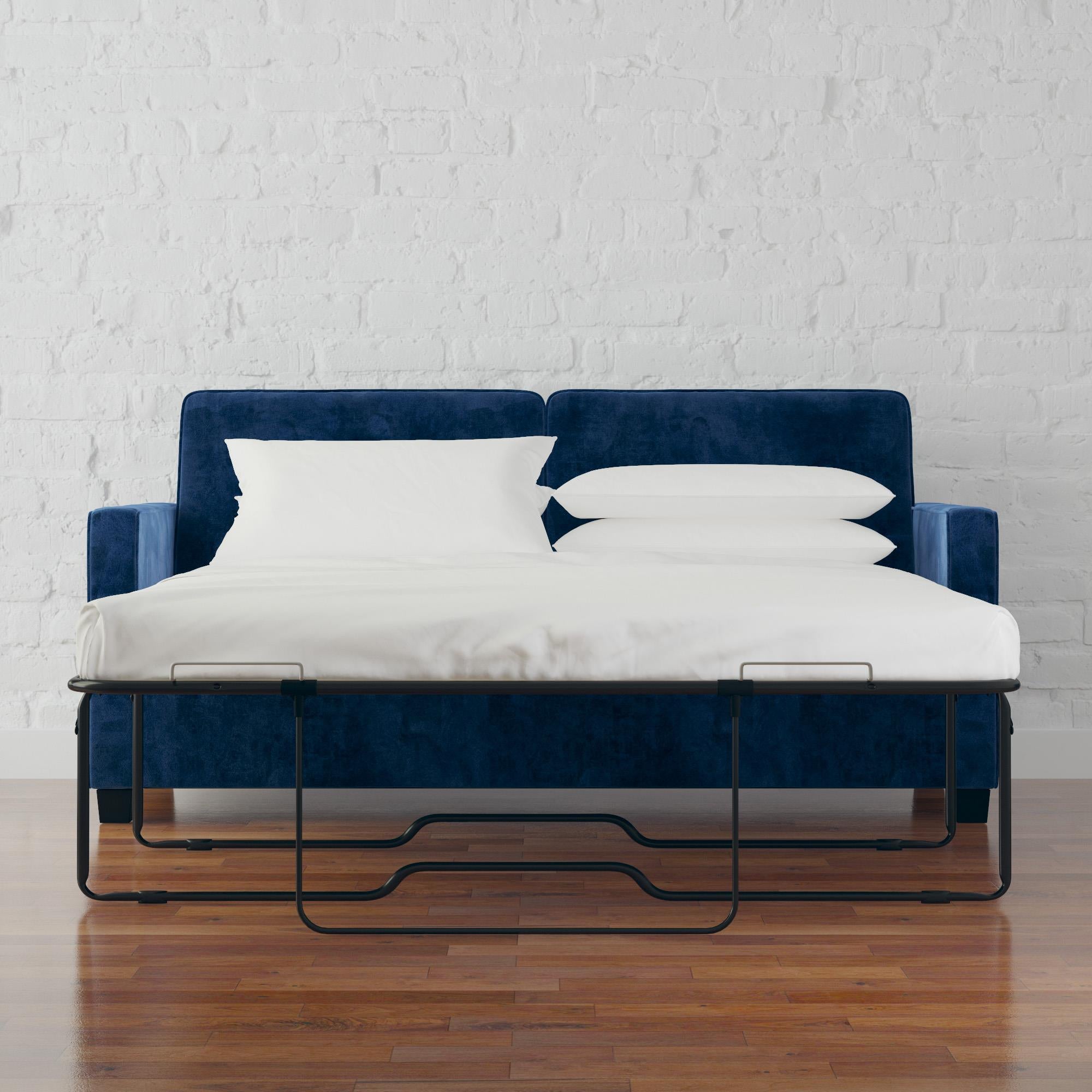 DHP Cooper Sofa Bed - Blue - Full