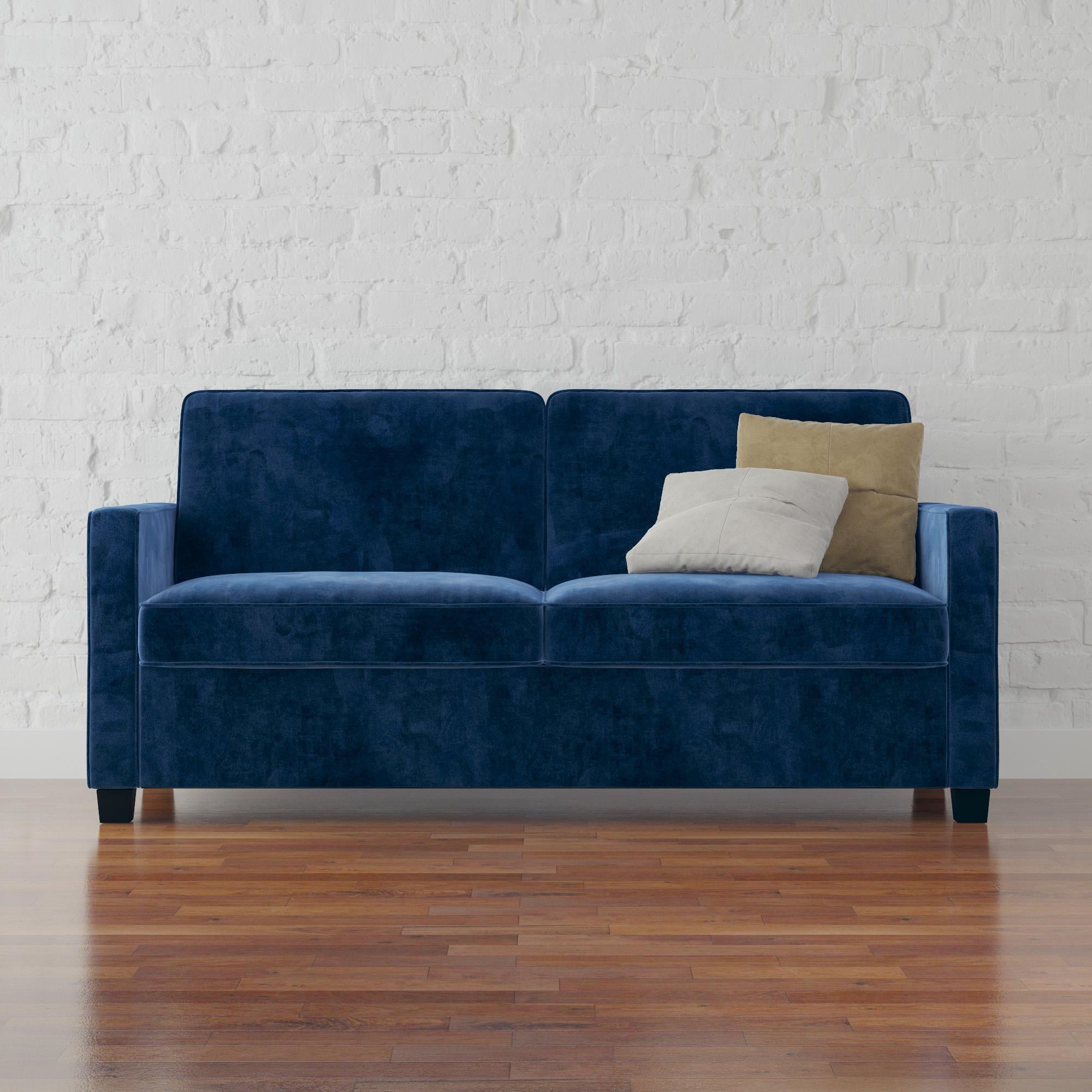 DHP Cooper Sofa Bed - Blue - Full