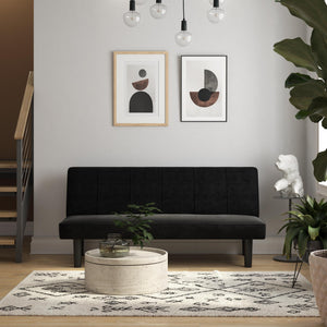 DHP Java Futon Sofa Bed - Black