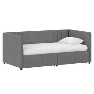 DHP Wynn Upholstered Daybed - Light Gray