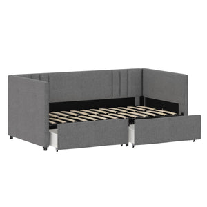 DHP Wynn Upholstered Daybed - Light Gray