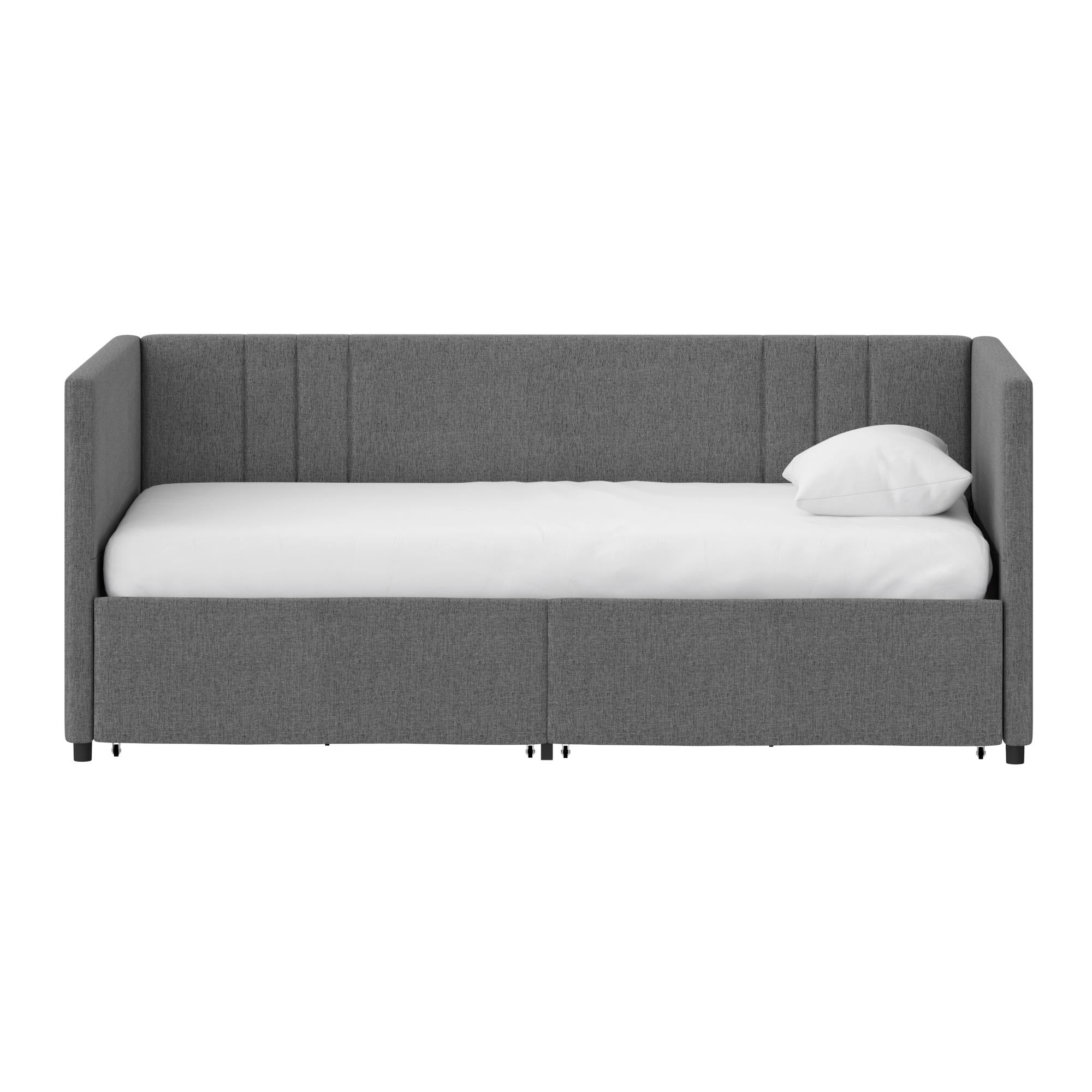 DHP Wynn Upholstered Daybed - Light Gray