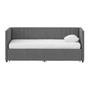 DHP Wynn Upholstered Daybed - Light Gray