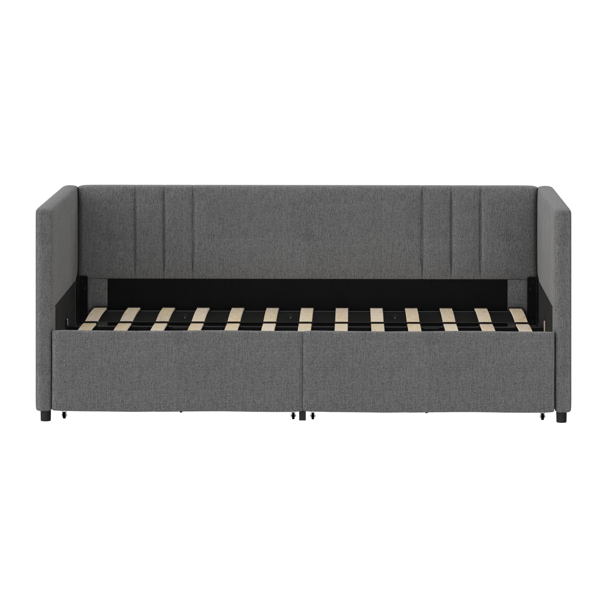 DHP Wynn Upholstered Daybed - Light Gray