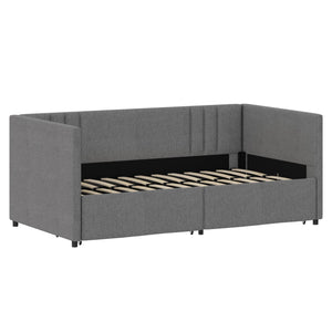 DHP Wynn Upholstered Daybed - Light Gray