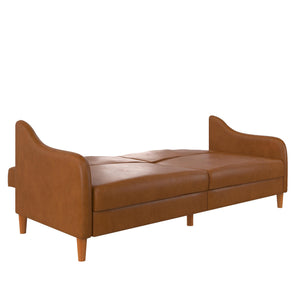 DHP Jasper Futon Sofa Bed - Camel