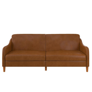 DHP Jasper Futon Sofa Bed - Camel