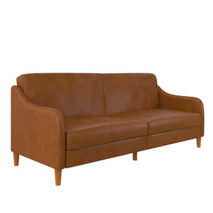 DHP Jasper Futon Sofa Bed - Camel