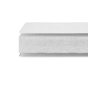 Safety 1st Nighty Night Baby & Toddler Mattress, White/Gray Polka Dot - White / Grey - Crib & Toddler Mattress