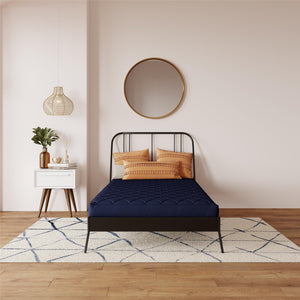 DHP 6" Twin Mattress with Machine Washable Cover - Blue - Twin