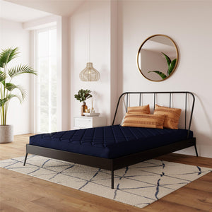 DHP Dana 6" Quilted Mattress - Blue - Full