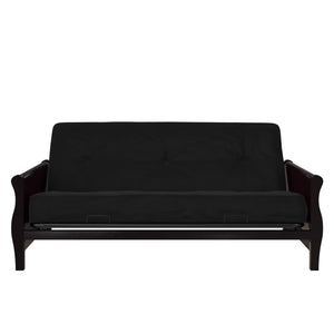 DHP Carson 8" Polyester Futon Mattress - Black - Full