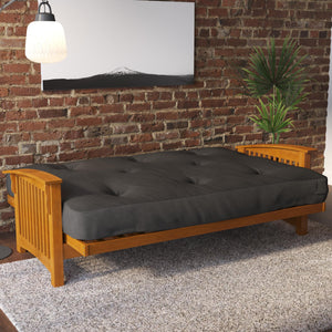 DHP Kali 8" Polyester Futon Mattress - Gray - Full