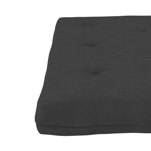 DHP Kali 8" Polyester Futon Mattress - Gray - Full