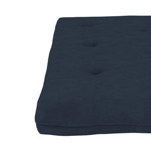 DHP Kali 8" Polyester Futon Mattress - Blue - Full