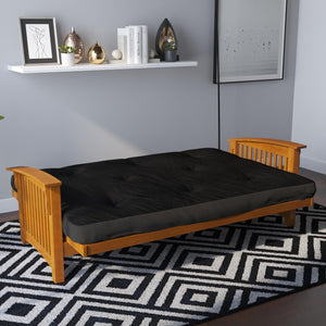 DHP Eve 6"  Polyester Futon Mattress - Black - Full
