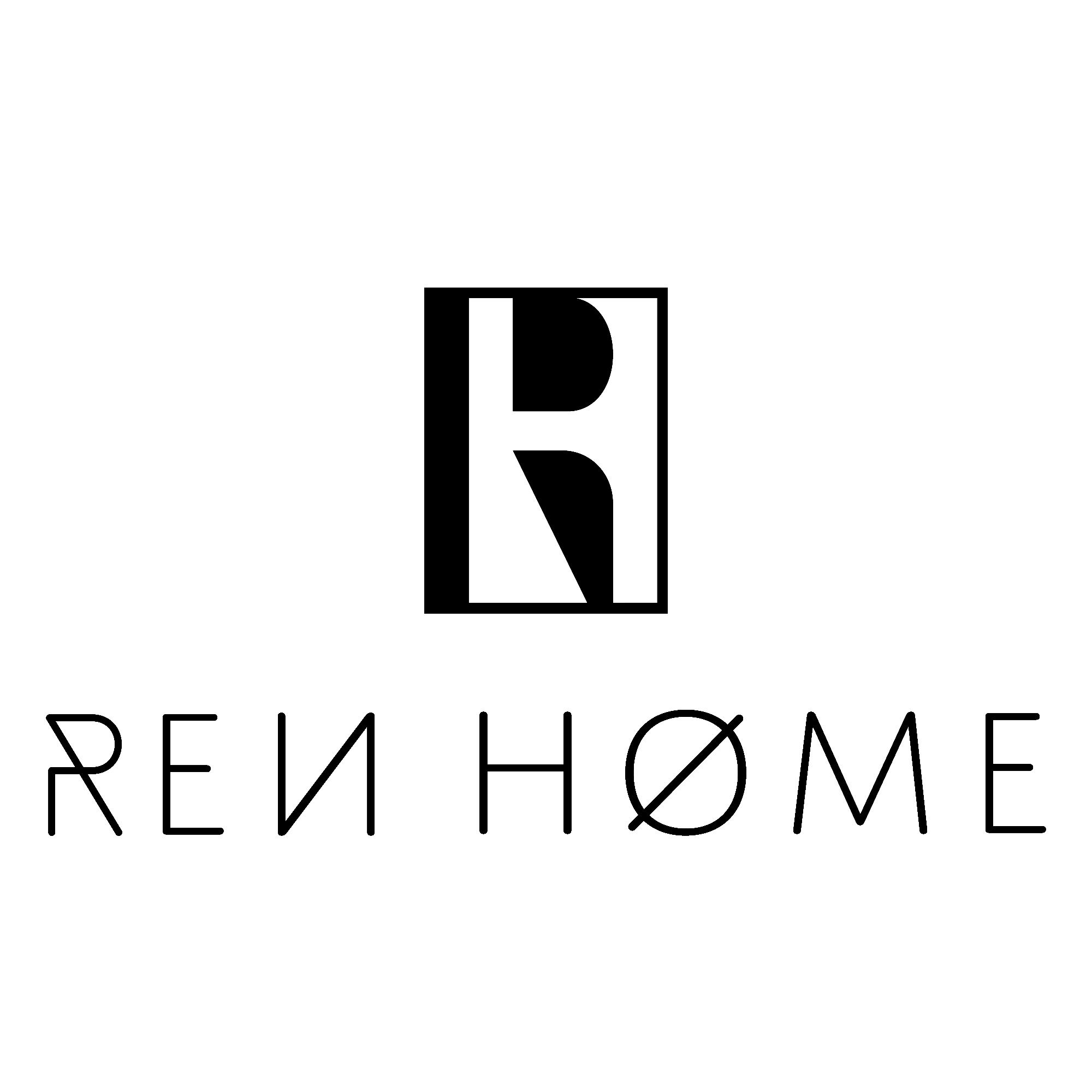 Ren Home black logo